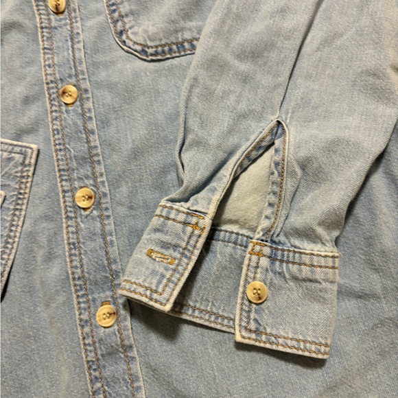 Topshop Moto Button Down - Picture 5 of 13